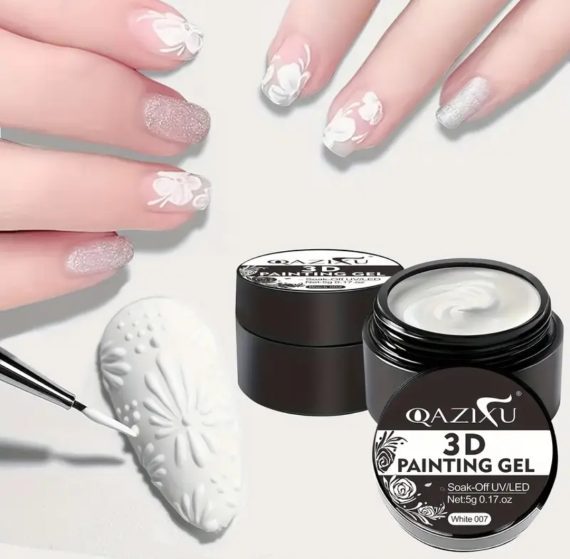 3D PAINTING GEL 5g - White - Image 3