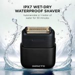 COCCO SHAVER IMPACTO MICRO Wet-Dry Triple Foil - Black - Image 4