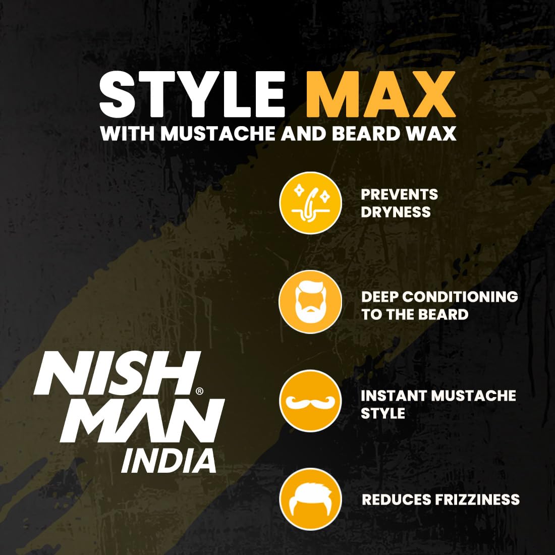 NISHMAN BEARD BALM 6 NISHMAN BEARD & MOUSTACHE BALM 100ml - Image 6