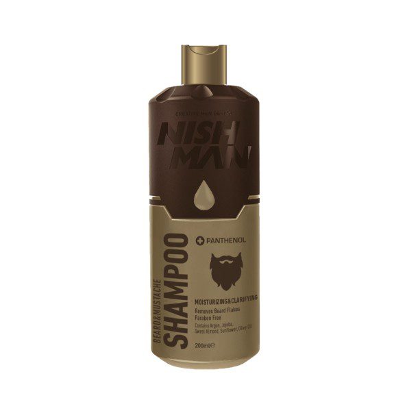 NISHMAN BEARD SHAMPOO NISHMAN BEARD & MOUSTACHE SHAMPOO 200ml - Image 1