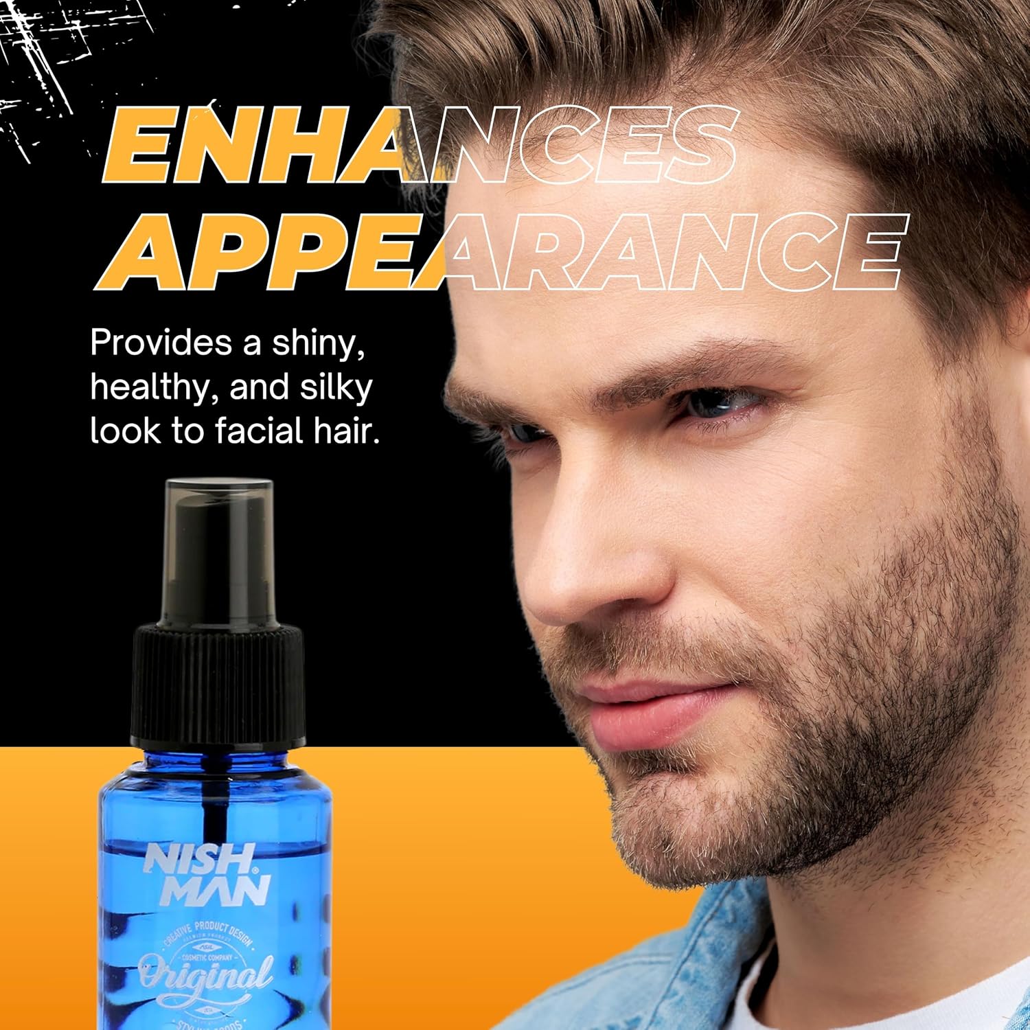 NISHMAN GENIUS 1 NISHMAN BEARD & MOUSTACHE PERFUMED SPRAY 75ml - GENIUS - Image 2