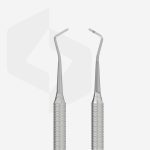 STALEKS ΕΡΓΑΛΕΙΟ ΠΟΔΟΛΟΓΙΑΣ ΔΙΠΛO (Curette/Curette) PODO 10 TYPE 1 (PP-10/1) - Image 3