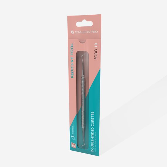 STALEKS ΕΡΓΑΛΕΙΟ ΠΟΔΟΛΟΓΙΑΣ ΔΙΠΛO (Curette/Curette) PODO 10 TYPE 1 (PP-10/1) - Image 1