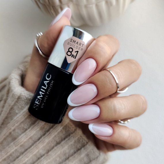 SEMILAC Smart Builder 8in1 7ml #803 Delicate Pink - Image 2