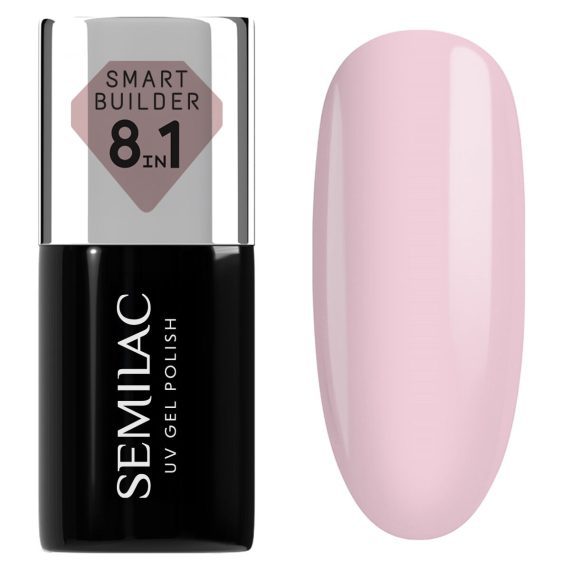 SEMILAC Smart Builder 8in1 7ml #809 Tender Pink - Image 1