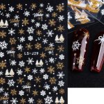 ΑΥΤΟΚΟΛΛΗΤΑ ΝΥΧΙΩΝ X-mas #LS-J29 X-MAS