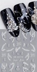 ΑΥΤΟΚΟΛΛΗΤΑ ΝΥΧΙΩΝ X-mas #SW-CS112 X-MAS - Image 2