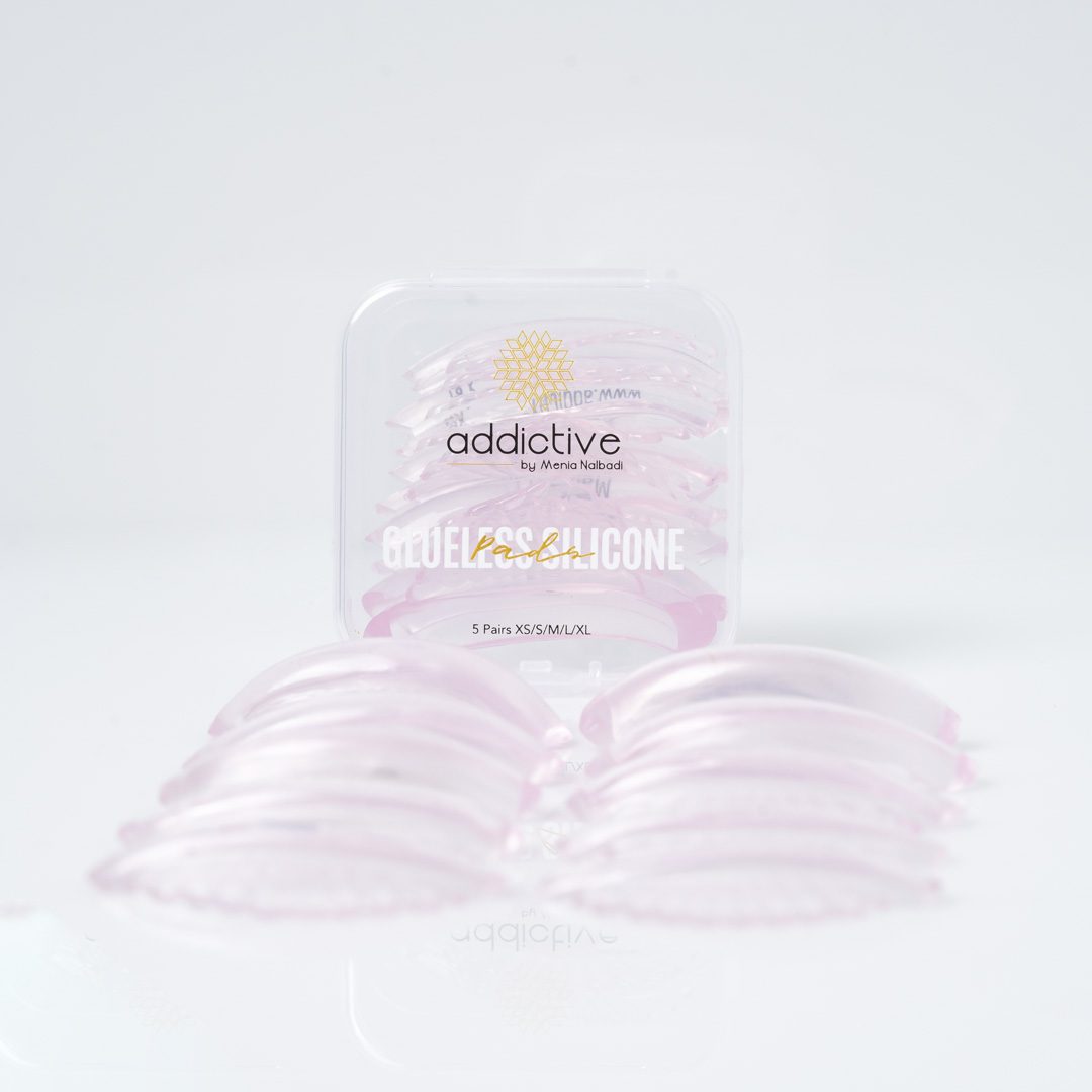 glueless-silicon-pads ADDICTIVE GLUELESS SILICON SHEILDS για Lash Lift - 5 ζεύγη - Image 1