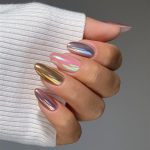 SEMILAC Pressed Nail Powder - CHROME PALETTE 01 - Image 3