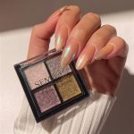 SEMILAC Pressed Nail Powder - CHROME PALETTE 01 - Image 2