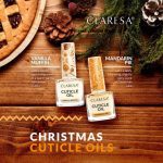 CLARESA CUTICLE OIL 5gr * Vanilla Muffin (Limited X-mas Edition) - Image 2