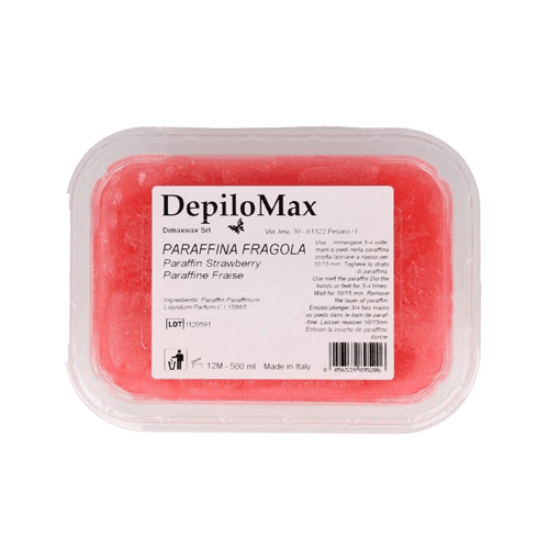 DIMAX PARAFFIN STRAWBERRY ΠΑΡΑΦΙΝΗ 500ml DepiloMax - STRAWBERRY - Image 1