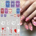 ΑΥΤΟΚΟΛΛΗΤΑ ΓΙΑ ΝΥΧΙΑ FRENCH JF013-024- XL - Image 2