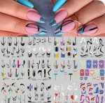 ΑΥΤΟΚΟΛΛΗΤΑ ΓΙΑ ΝΥΧΙΑ FRENCH JF013-024- XL