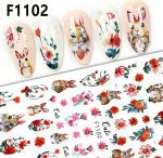 ΑΥΤΟΚΟΛΛΗΤΑ ΓΙΑ ΝΥΧΙΑ  F1102 - Easter Cute - Image 4