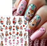ΑΥΤΟΚΟΛΛΗΤΑ ΓΙΑ ΝΥΧΙΑ  F1102 - Easter Cute - Image 3