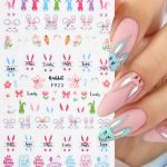 ΑΥΤΟΚΟΛΛΗΤΑ ΓΙΑ ΝΥΧΙΑ  F923 - Easter Rabbit