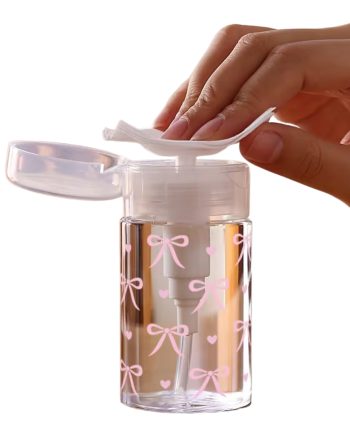 ΔΟΧΕΙΟ ΥΓΡΩΝ ΜΕ ΑΝΤΛΙΑ 200ml - Pink Bows