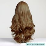 ΠΕΡΟΥΚΑ ΓΥΝΑΙΚΕΙΑ #917BMI Ξανθό Μελί - Long - Image 3