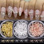 NAIL DECO - 3D CHARMS Φιογκάκι 10x10mm - Image 3