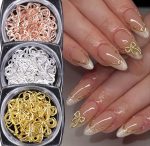 NAIL DECO - 3D CHARMS Φιογκάκι 10x10mm - Image 2