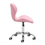 ΣΚΑΜΠΩ ΕΡΓΑΣΙΑΣ τροχήλατο με πλάτη 4-Rico QS-06 - Pink - Image 2