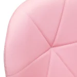 ΣΚΑΜΠΩ ΕΡΓΑΣΙΑΣ τροχήλατο με πλάτη 4-Rico QS-06 - Pink - Image 4