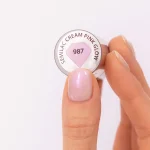 SEMILAC Ημιμόνιμο 7ml #987 Cream Pink Glow - Image 2