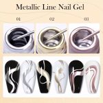 UV GEL LINER 5ml - LILLY'CUTE Metallic color