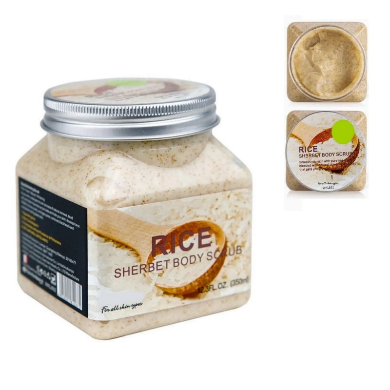 BODY SCRUB CREAM 350g - RICE BODY SCRUB Cream 350g - Rice - Image 1