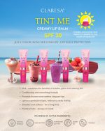 CLARESA TINT ME CREAMY 3IN1 SPF30 LIP BALM – BUBBLE TEA - Image 5