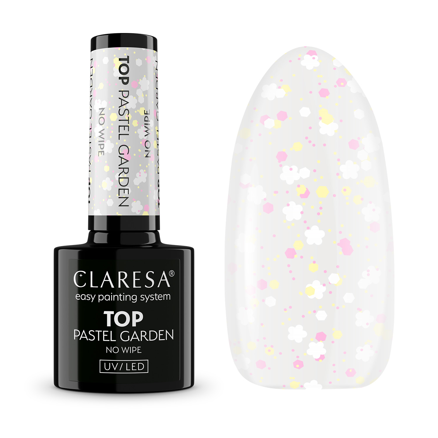 TOP-PASTEL-GARDEN+paz CLARESA TOP NO WIPE - PASTEL GARDEN 5G - Image 1
