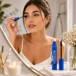 CLARESA MASCARA AQUALOOK Waterproof Volume & Length 8gr - BLACK - Image 5