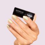 SEMILAC Ημιμόνιμο 7ml #732 Pistachio Latte Gloss Effect - Image 3