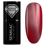 SEMILAC Ημιμόνιμο 7ml #736 Crimson Jelly Gloss Effect