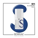SEMILAC PRO ΗΜΙΜΟΝΙΜΟ #911 Blueberry Blue