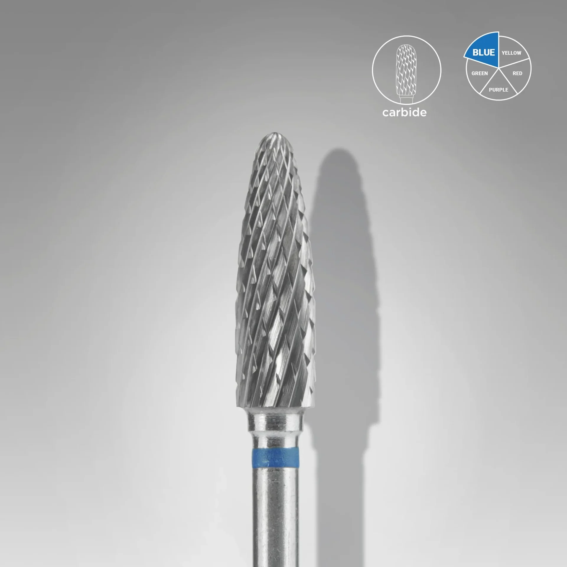 Frezaki 4 10 STALEKS ΦΡΕΖΑ ΚΑΡΒΙΔΙΟΥ ΚΩΝΙΚΗ EXPERT-90 4mm/14mm Blue - FT90B040/14 - Image 1