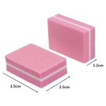 MINI BUFFER BLOCK #100/180 - Pink 50τμχ - Image 2