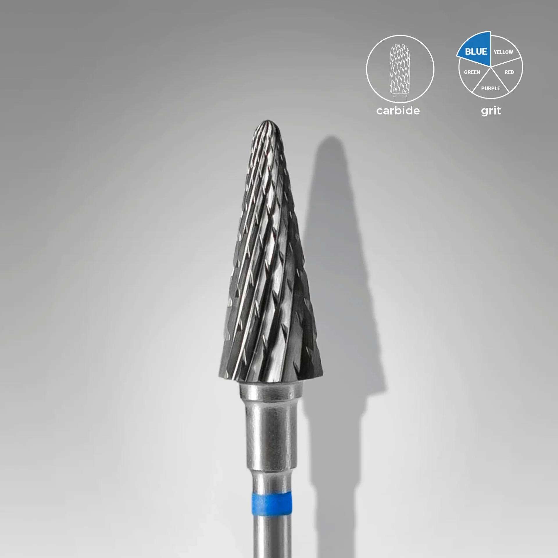 frezaki 3 17 STALEKS ΦΡΕΖΑ ΚΑΡΒΙΔΙΟΥ ΚΩΝΙΚΗ EXPERT-71 6mm/14mm Blue - FT71B060/14 - Image 1