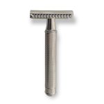 NIPAVO POGOTONOMIA MEN LINE II Safety Razor Closed - White Chrome