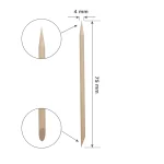 STALEKS ΞΥΛΑΚΙΑ EXPERT 75mm (100τμχ) DOS-20/100 - Image 4