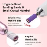 SANDING BANDS SLIM 3mm MIX (100τμχ) + ΣΤΕΛΕΧΟΣ - Image 2