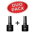 CLARESA DUO PACK Poli Base+Top Diamond No Wipe