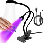ΛΑΜΠΑ ΠΟΛΥΜΕΡΙΣΜΟΥ UV/LED για SOFT GEL TIPS mini με κλιπ στερέωσης