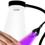 ΛΑΜΠΑ ΠΟΛΥΜΕΡΙΣΜΟΥ UV/LED για SOFT GEL TIPS mini με κλιπ στερέωσης - Image 2